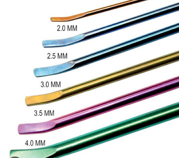 Elastic nails titanium
